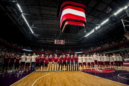 Latvijas valstsvienības pakāpjas FIBA rangu tabulā