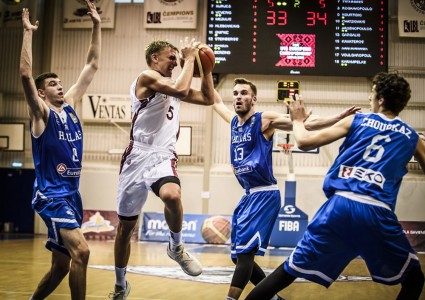 U18 Eiropas čempionāts: lieliska komandas uzvara pār Grieķiju