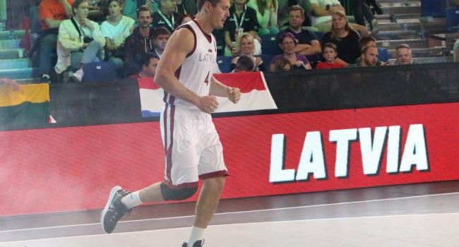Latvijas 3x3 basketbola izlase Eiropas kausa otrajā dienā Austrijā