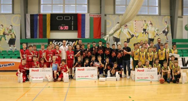 VEF LJBL fināli: Persil U12 puišu grupā uzvar 