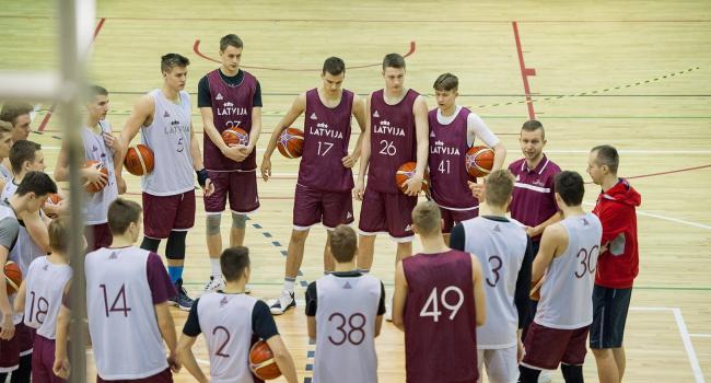 Latvijas U18 un U16 izlašu treniņnometne Salaspilī