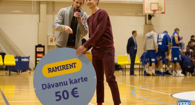 Uzvarētājs Helmuts Bondars - Dāvanu karte 50EUR vērtībā no ''Ramirent''