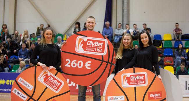 Uzvarētājs Edgars Ziediņš - Galvenā balva 260EUR no ''OlyBet LBL''